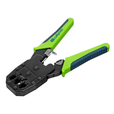 Клещи для обжима телефонных и компьютерных клемм 4P, 6P, 8P, функция обрезания проводов Сибртех по ценам производителя в Воронеже с доставкой по всей России