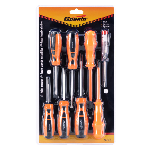 Набор отверток, PH, SL-5 шт, диэлектрические 2 шт, пробник на 220 В-1 шт, 8 шт Sparta по ценам производителя в Воронеже с доставкой по всей России