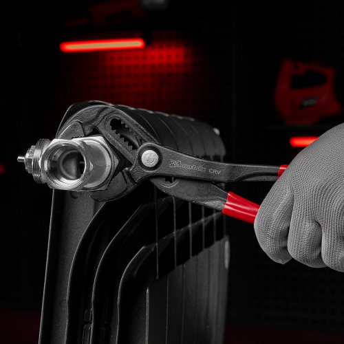 Клещи переставные 300 мм, кнопочный механизм, хром-ванадий, обливные рукоятки Matrix по ценам производителя в Воронеже с доставкой по всей России