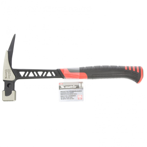 Молоток кровельщика, 600 г, цельнокованый, боек с магнитом, двухкомпонентная обрезиненная рукоятка Matrix Pro по ценам производителя в Воронеже с доставкой по всей России