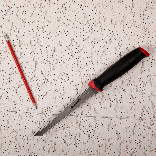 Ножовка по гипсокартону, 180 мм, две рабочие кромки полотна, двухкомпонентная рукоятка Matrix по ценам производителя в Воронеже с доставкой по всей России