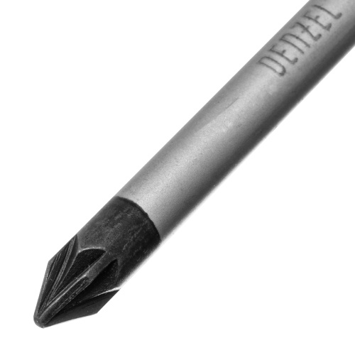 Отвертка, PZ1x75 мм, S2, 3к рукоятка Denzel по ценам производителя в Воронеже с доставкой по всей России