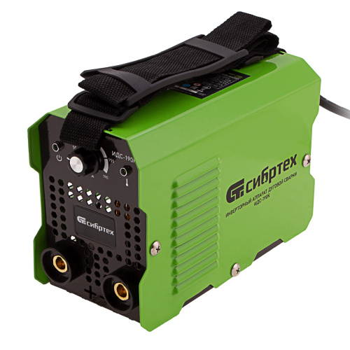 Инверторный аппарат дуговой сварки ИДС-190K, 190 А, ПВ 80%, диаметр электрода 1,6-4 мм Сибртех по ценам производителя в Воронеже с доставкой по всей России