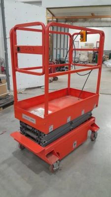 Подъемник ножничный передвижной 500 кг 12/14 м TOR SJY-0,5-12 DC аккумуляторный по ценам производителя в Воронеже с доставкой по всей России