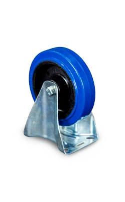 Колесо неповоротное из эластичной резины MW100 125 мм по ценам производителя в Воронеже с доставкой по всей России