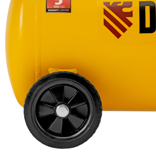 Компрессор воздушный DLC1300/24 безмасляный 1.3 кВт, 24 литра, 206 л/мин Denzel по ценам производителя в Воронеже с доставкой по всей России