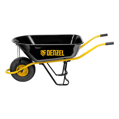 Тачка строительная, усиленная, объем 130 л, 230 кг, колесо 15х6.00-6 Denzel по ценам производителя в Воронеже с доставкой по всей России