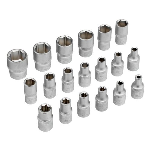 Набор инструментов, 1/4", CrV, пластиковый кейс 57 предметов Stels по ценам производителя в Воронеже с доставкой по всей России