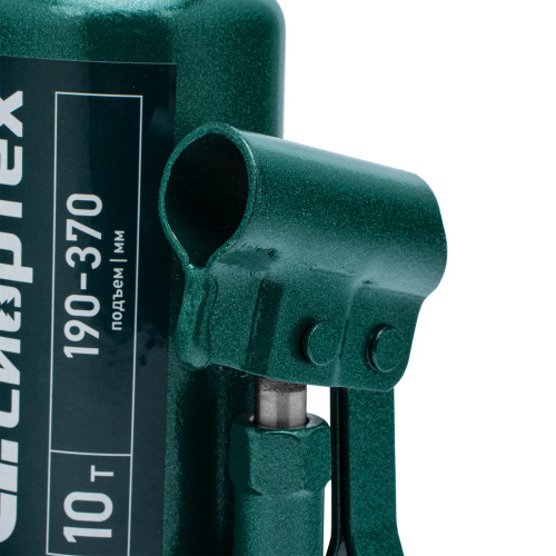 Домкрат гидравлический бутылочный, 10 т, 190-370 мм Сибртех по ценам производителя в Воронеже с доставкой по всей России