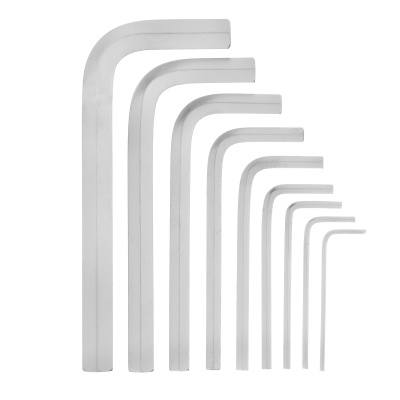 Набор ключей имбусовых HEX, 2-12 мм, CrV, 9 шт, короткие с сатинированным покрытием Matrix по ценам производителя в Воронеже с доставкой по всей России