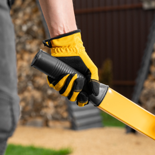 Тачка строительная, усиленная, объем 140 л, 250 кг, двухколесная, колесо 15х6.00-6 Denzel по ценам производителя в Воронеже с доставкой по всей России