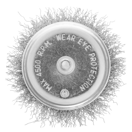 Щетка для дрели, 75 мм, "чашка" со шпилькой, витая проволока Сибртех по ценам производителя в Воронеже с доставкой по всей России