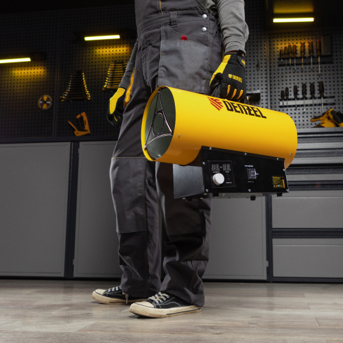 Газовая тепловая пушка GHG-15i, 15 кВт, цифровой термостат, пропан-бутан Denzel по ценам производителя в Воронеже с доставкой по всей России