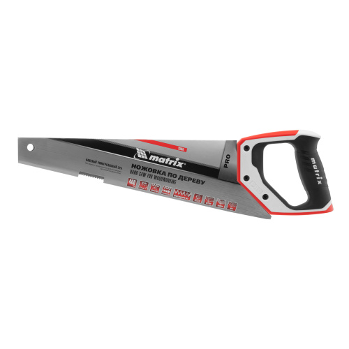 Ножовка по дереву для точных пильных работ, 400 мм, каленый зуб 3D, 14 TPI, трехкомпонентная рукоятка, Pro Matrix по ценам производителя в Воронеже с доставкой по всей России