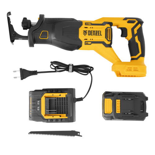 Пила сабельная аккумуляторная бесщет. RS-250, Li-Ion, 20 В Denzel по ценам производителя в Воронеже с доставкой по всей России