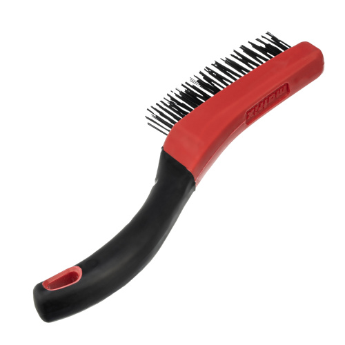 Щетка зачистная трехрядная, двухкомпонентная рукоятка Matrix по ценам производителя в Воронеже с доставкой по всей России