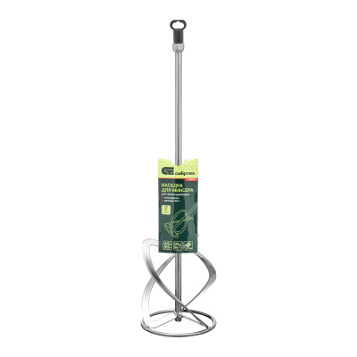 Насадка для миксера, для легких растворов, 160 х 590 мм, оцинкованная, хвостовик резьба М14 Сибртех по ценам производителя в Воронеже с доставкой по всей России