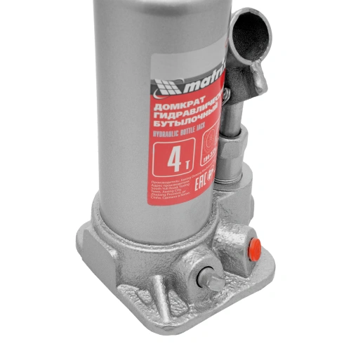 Домкрат гидравлический бутылочный, 4 т, высота подъема 194-372 мм, в пластиковый кейсе Matrix по ценам производителя в Воронеже с доставкой по всей России