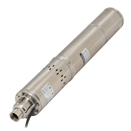 Скважинный насос DWS-4-150, винтовой, диаметр 4", 1300 Вт, 2000 л/ч, напор 150 м Denzel по ценам производителя в Воронеже с доставкой по всей России