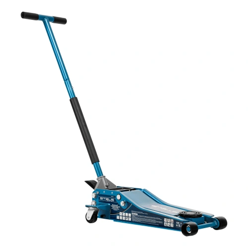 Домкрат гидравлический подкатной 3 т, быстрый подъем, Low profile quick lift, 75-505 мм, профессиональный STELS по ценам производителя в Воронеже с доставкой по всей России