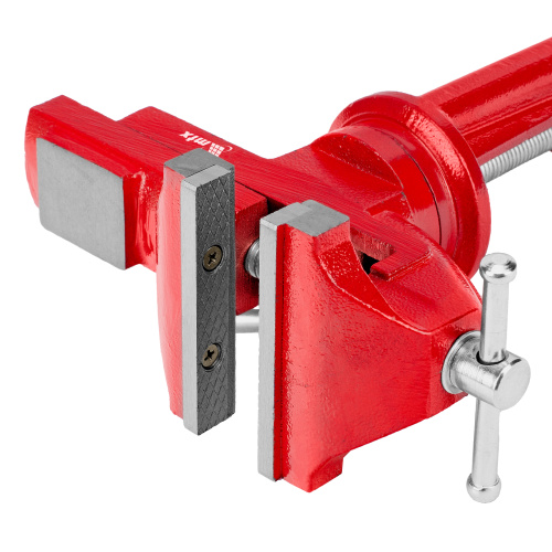 Тиски слесарные, 80 мм, настольные, поворотные, c наковальней MTX по ценам производителя в Воронеже с доставкой по всей России