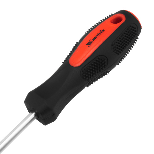 Отвертка Anti-Slip, SL6 х 100 мм, CrV, двухкомпонентная рукоятка Matrix по ценам производителя в Воронеже с доставкой по всей России