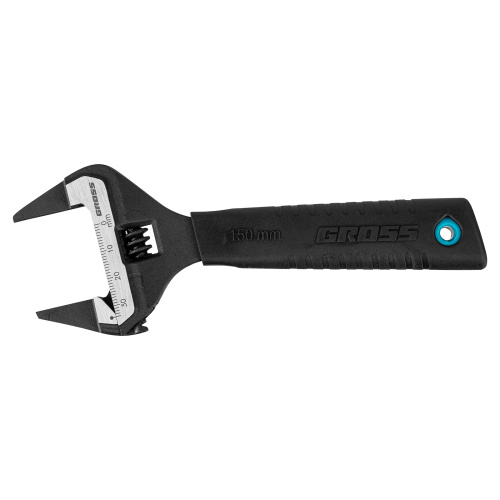 Ключ разводной, 150 мм, CrV, ультратонкие губки Gross по ценам производителя в Воронеже с доставкой по всей России