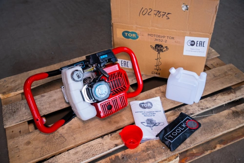 Мотобур без шнека 1,8 кВт 2 ручки TOR JH52-2 по ценам производителя в Воронеже с доставкой по всей России