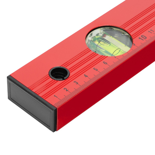 Уровень алюминиевый, 1000 мм, 3 глазка, красный, линейка Matrix по ценам производителя в Воронеже с доставкой по всей России