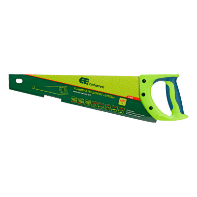 Ножовка по дереву"Зубец" для точных пильных работ, 400 мм, каленый зуб 2D, 14 TPI, двухкомпонентная рукоятка Сибртех по ценам производителя в Воронеже с доставкой по всей России