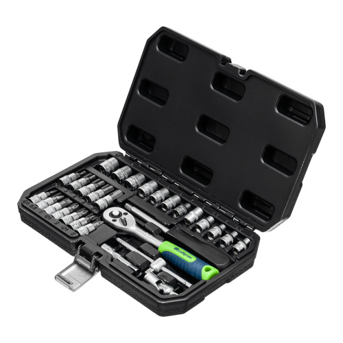 Набор инструментов, 1/4", пластиковый кейс, 29 предметов Сибртех по ценам производителя в Воронеже с доставкой по всей России