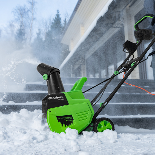 Снегоуборочная машина электрическая ЭСБ-2000, 2 кВт Сибртех по ценам производителя в Воронеже с доставкой по всей России