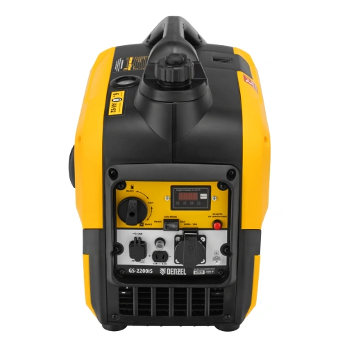 Генератор инверторный GS-2200iS, 2,2 кВт, 230 В, закрытый корпус, ручной старт DENZEL по ценам производителя в Воронеже с доставкой по всей России
