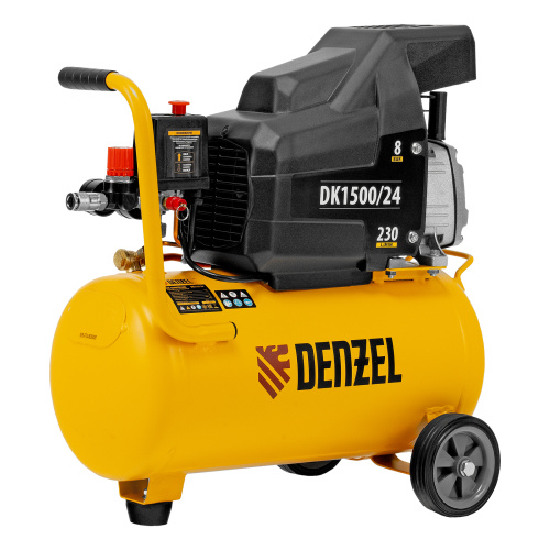 Компрессор воздушный DK1500/24, Х-PRO 1.5 кВт, 230 л/мин, 24 л Denzel по ценам производителя в Воронеже с доставкой по всей России