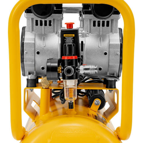 Компрессор безмасляный, малошумный DLS 2200/50, 2200 Вт, 2x1100, 50 л, 380 л/мин Denzel по ценам производителя в Воронеже с доставкой по всей России