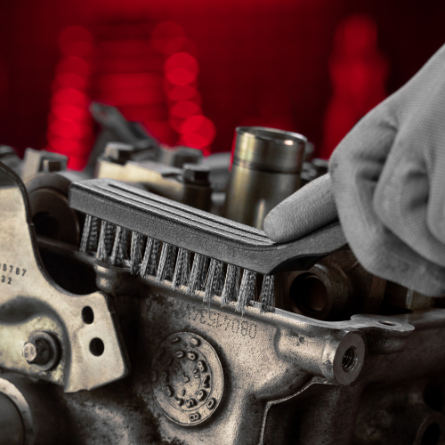 Набор щеток, 3 шт, металлические с пластмассовой ручкой, большие Matrix по ценам производителя в Воронеже с доставкой по всей России