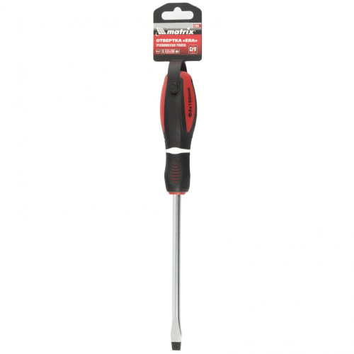 Отвертка "Era", SL8 х 150 мм, CrV, трехкомпонентная рукоятка Matrix по ценам производителя в Воронеже с доставкой по всей России