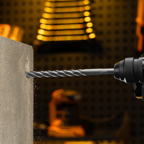 Бур по бетону, цельная крестовая пластина, 12x215 мм, SDS PLUS Denzel по ценам производителя в Воронеже с доставкой по всей России