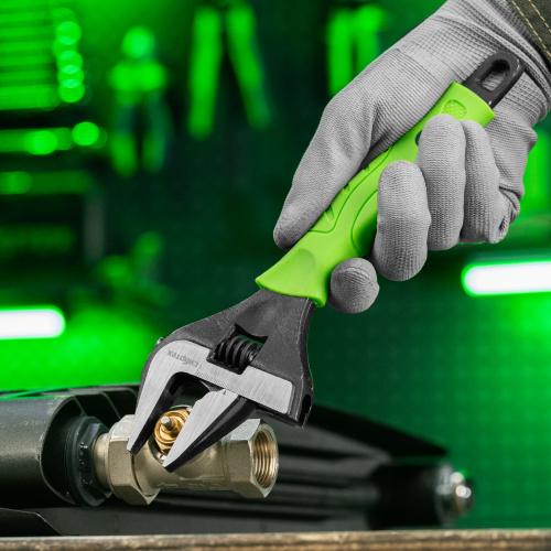 Ключ разводной, 250 мм, тонкие губки, фосфатированый Сибртех по ценам производителя в Воронеже с доставкой по всей России