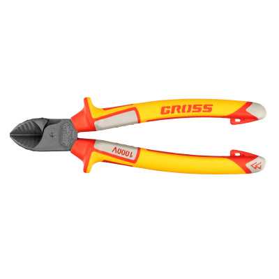 Бокорезы, диэлектрические рукоятки, до 1000 В, трехкомпонентные рукоятки, 180 мм Gross по ценам производителя в Воронеже с доставкой по всей России