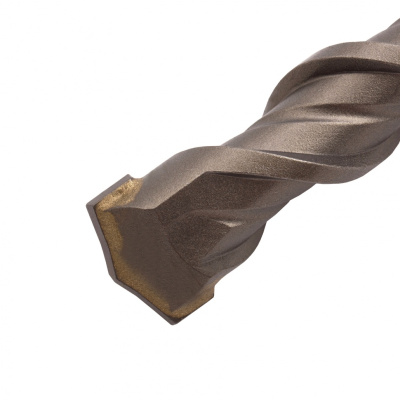 Бур по бетону, двойная спираль, три пылеотводящие кромки, 22 x 260 мм DENZEL по ценам производителя в Воронеже с доставкой по всей России