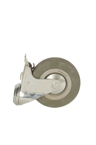 Колесо аппаратное поворотное SChgb 55 120 мм под болт с тормозом (F) по ценам производителя в Воронеже с доставкой по всей России