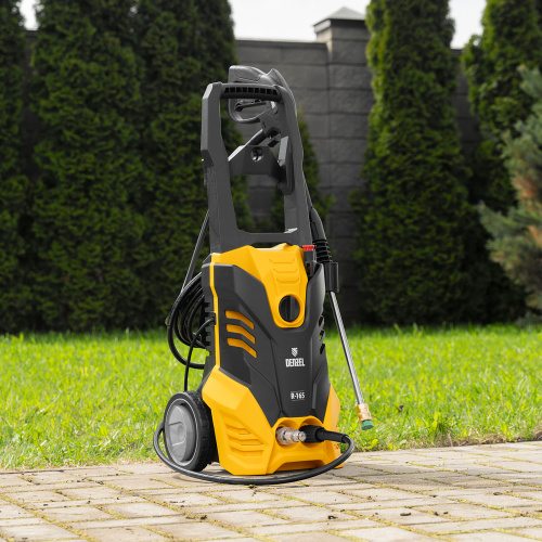 Моечная машина высокого давления R-165, 2200 Вт, 165 бар, 7 л/мин, колесная Denzel по ценам производителя в Воронеже с доставкой по всей России