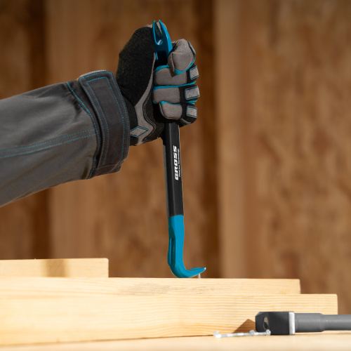 Лом-гвоздодер, обрезиненная рукоятка, 300 x 22 x 14мм Gross по ценам производителя в Воронеже с доставкой по всей России