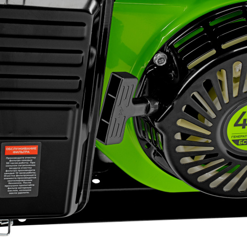 Генератор бензиновый БС-6500Э, 5.5 кВт, 230В, четырехтактный, 25 л, электростартер Сибртех по ценам производителя в Воронеже с доставкой по всей России