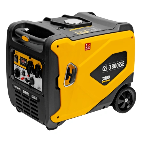 Генератор инверторный GS-3800iSE, 3,8 кВт, 230 В, закрытый корпус,электростартер Denzel по ценам производителя в Воронеже с доставкой по всей России