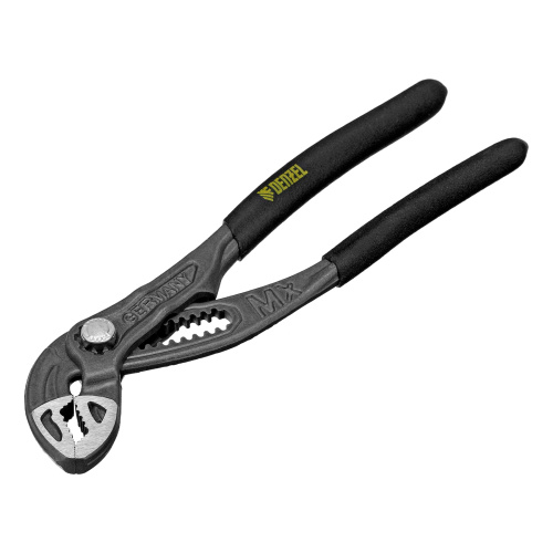 Клещи переставные, кнопочный механизм, обливные рукоятки, 180 мм Denzel по ценам производителя в Воронеже с доставкой по всей России