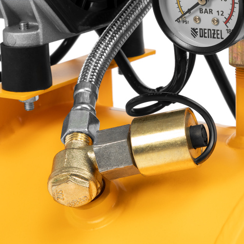 Компрессор DLS950/24 безмаслянный малошумный 950 Вт, 165 л/мин, ресивер 24 л Denzel по ценам производителя в Воронеже с доставкой по всей России