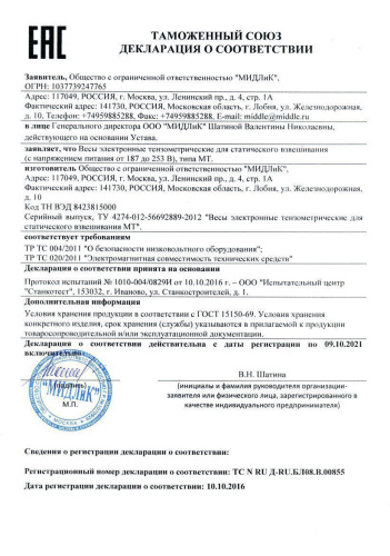 Весы электронные МЖА МТ-15 (2/5; 230х330) "Базар" по ценам производителя в Воронеже с доставкой по всей России