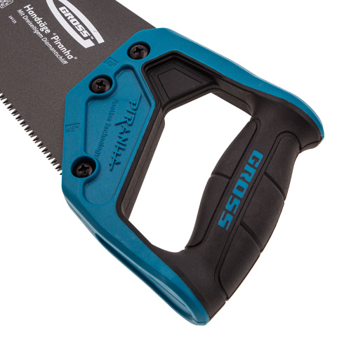 Ножовка по дереву "PIRANHA", 300 мм, 11 TPI, 3D-зуб, тефлоновое покрытие полотна, двухкомпонентная рукоятка Gross по ценам производителя в Воронеже с доставкой по всей России